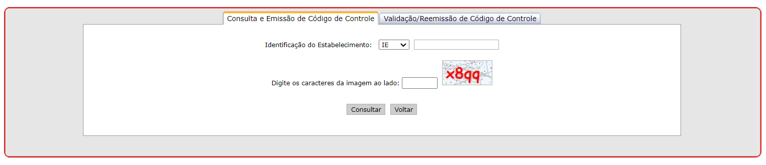 Consulta de Inscrição Estadual não habilitada SEFAZ São Paulo